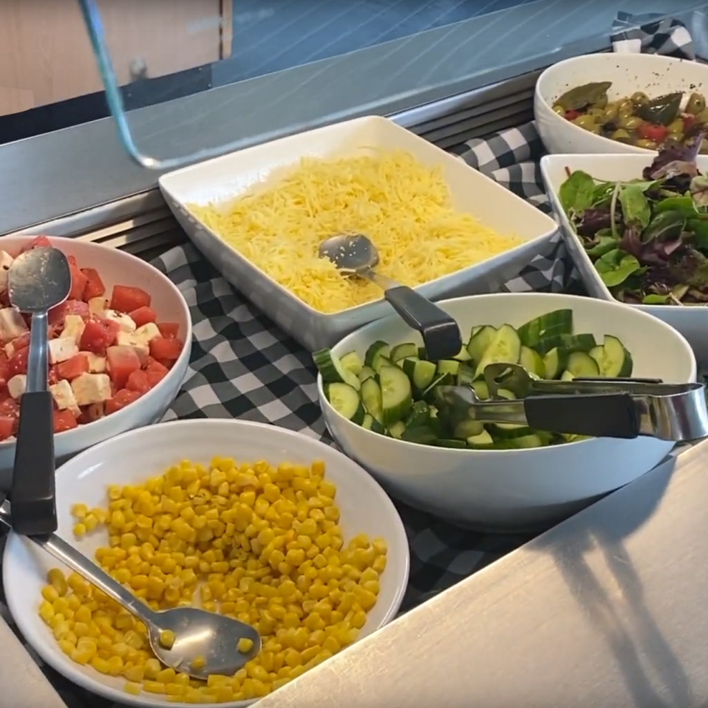 Food and catering Salad barvegetables