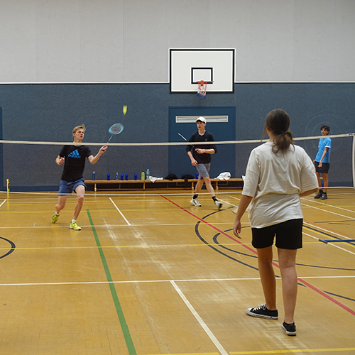 Sports at ECS badmintonsquare