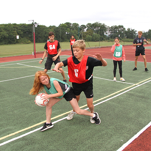 Sports at ECS netballsquare