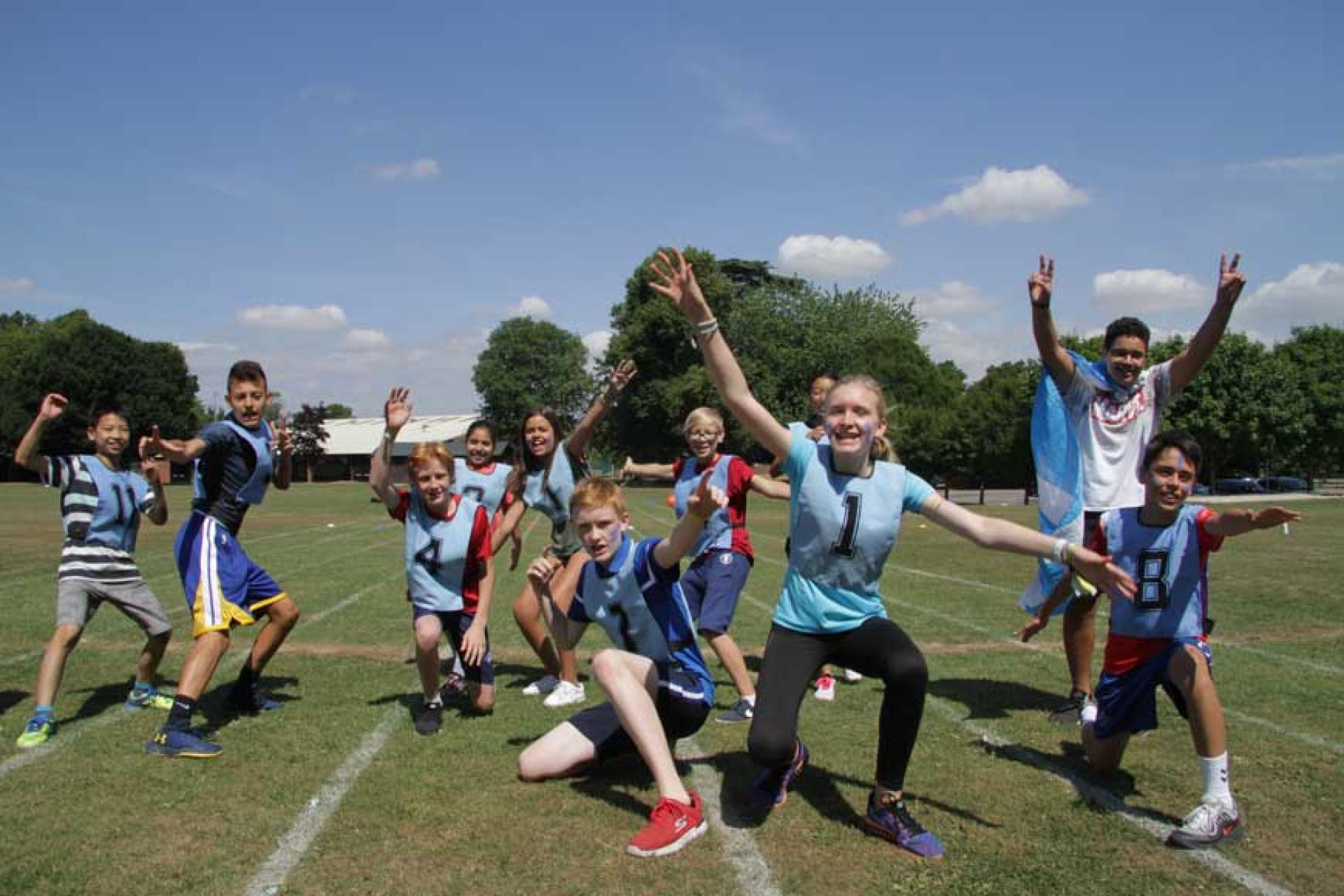 Children 8 - 13 on English summer camp