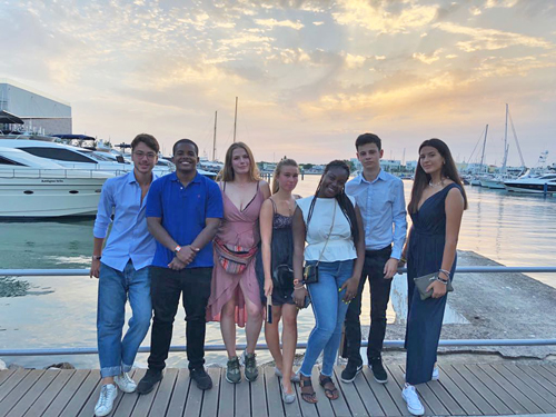 ECS pupils reunite in Portugal